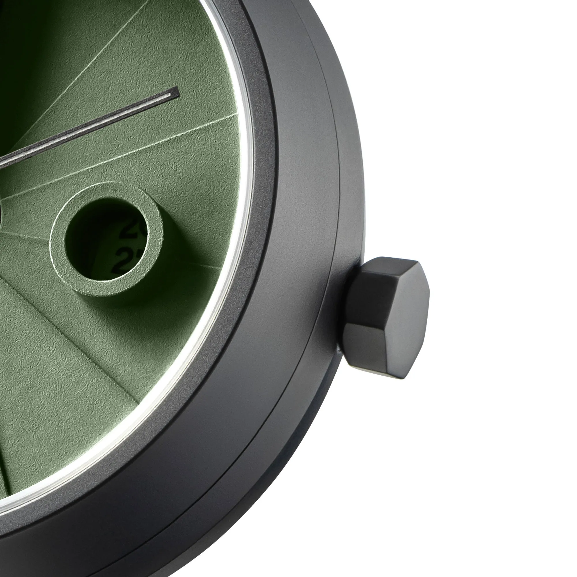 4D Concrete Watch 44mm Moss Edition