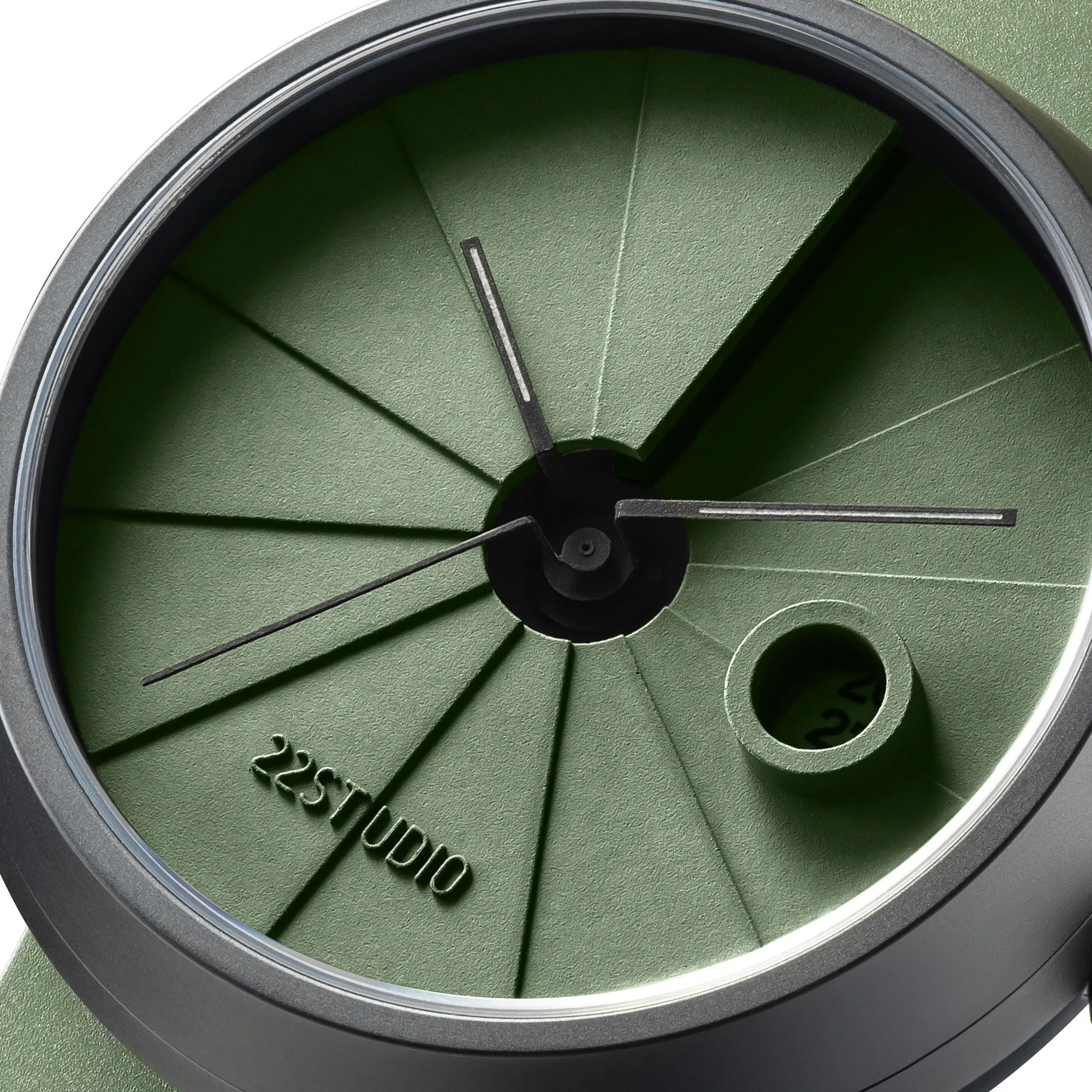 4D Concrete Watch 44mm Moss Edition
