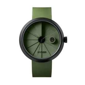 4D Concrete Watch 44mm Moss Edition