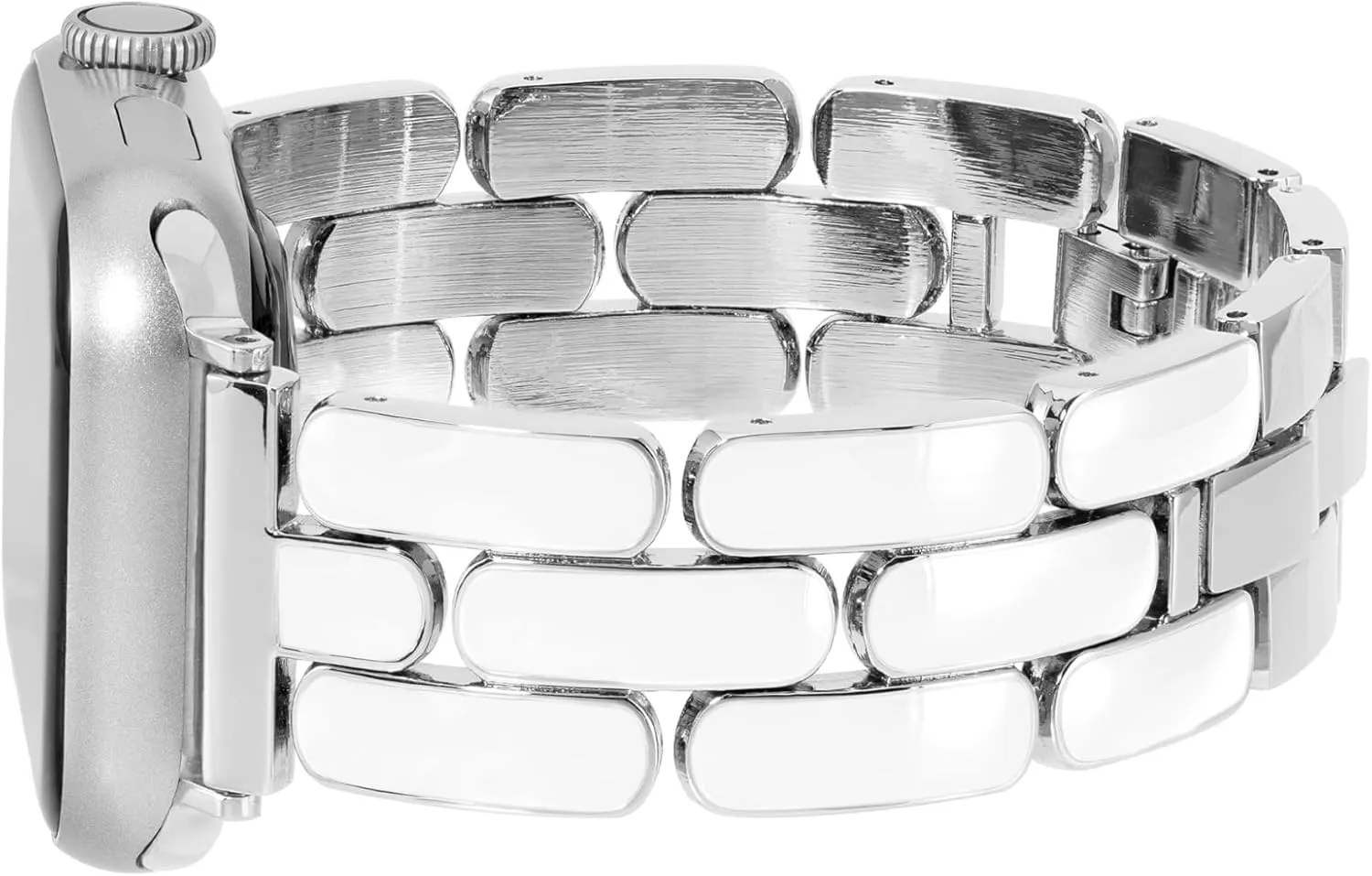 Anne Klein Fashion Bracelet for Apple Watch, Secure, Adjustable, Apple Watch Replacement Band, Fits Most Wrists