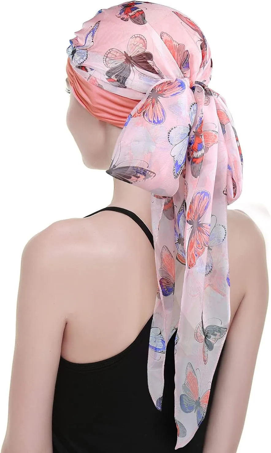 Chemo Headwear Turbans for Women Long Hair Head Scarf Headwraps Cancer Hats