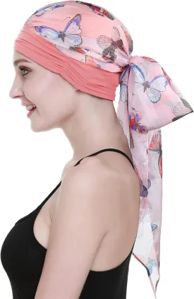 Chemo Headwear Turbans for Women Long Hair Head Scarf Headwraps Cancer Hats
