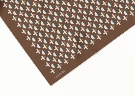 Coco Saddle Silk Scarf - 89x89cm