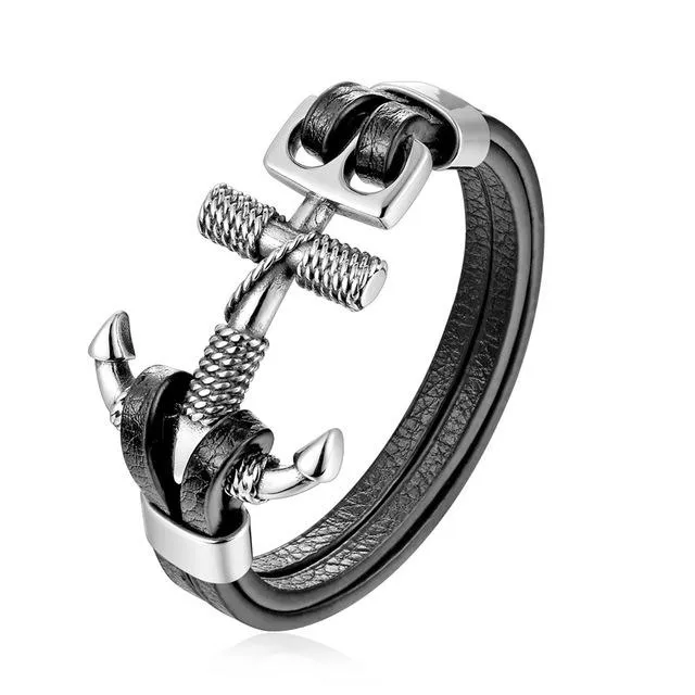 Gold Leo Lion Anchor Limited Edition Bracelet