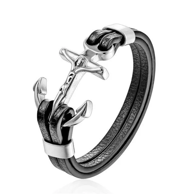 Gold Leo Lion Anchor Limited Edition Bracelet