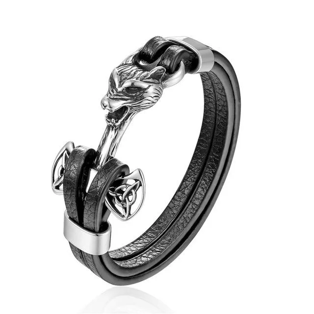Gold Leo Lion Anchor Limited Edition Bracelet