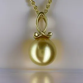 Golden South Sea Pearl Pendant