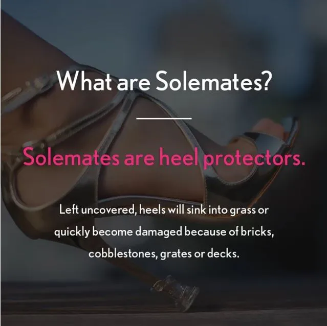Heel Protectors: Single Pair (CLEAR)
