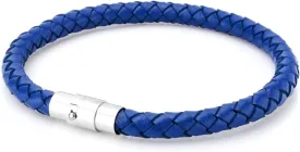 JEWELRIESHOP Braided Leather Bracelets for Mens Women Woven Wrap Bracelet Magnetic Lock Clasp Genuine Leather Bracelet Wristband Vintage Cuff Bracelet Leather Jewelry Friendship Couple Bracelet