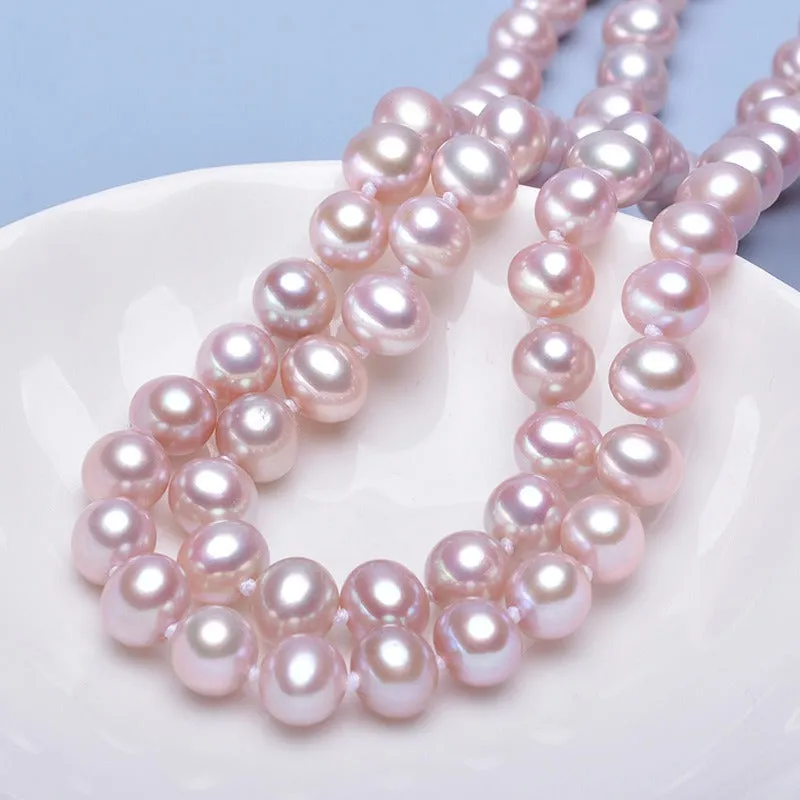Layered Freshwater Potato Shape Pearl Necklace