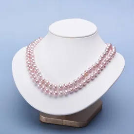 Layered Freshwater Potato Shape Pearl Necklace