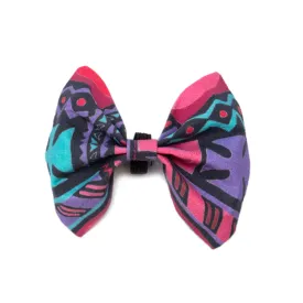 Mud Cloth Dog Bow Tie